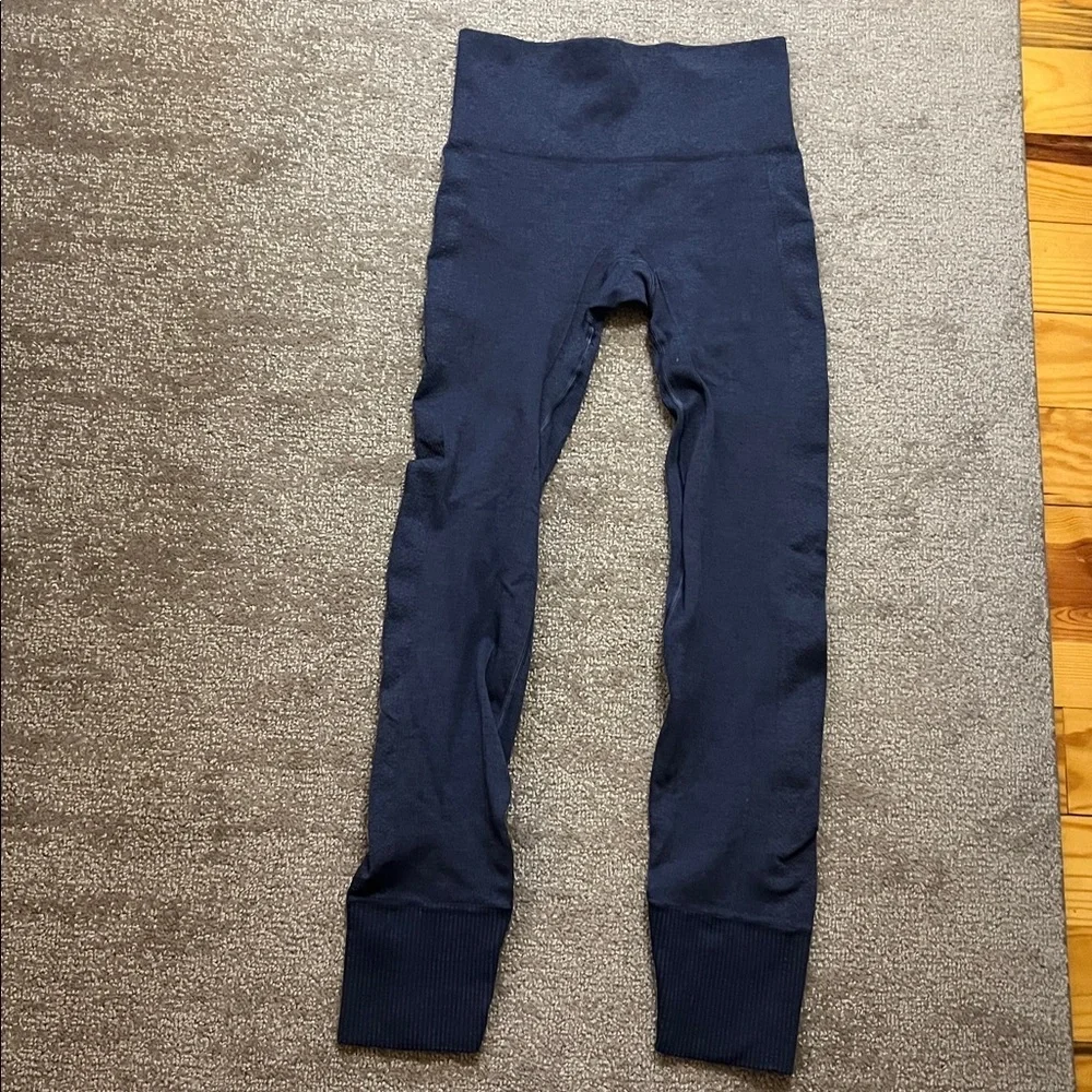 Lululemon Wunder Train High‑Rise Leggings Blue Size 4 - Picture 2 of 7